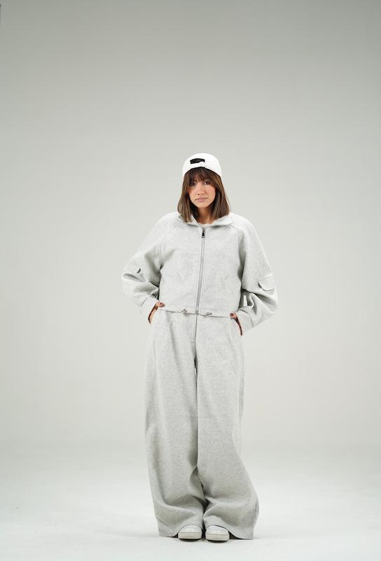 ست بامبر و شلوار سفید