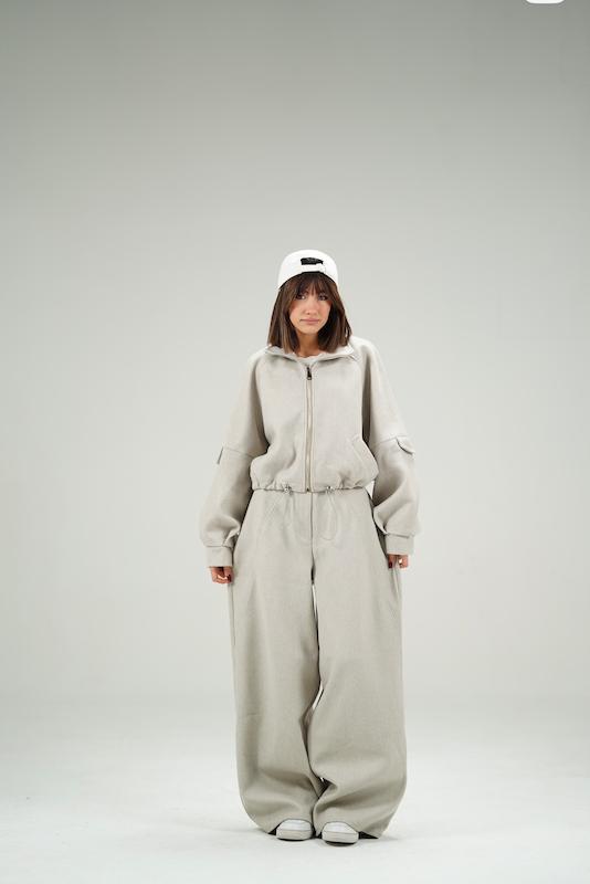 ست بامبر و شلوار کرم