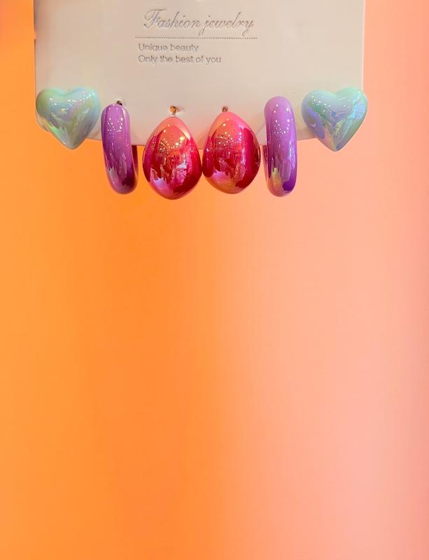 گوشواره فانتزي ابنباتي