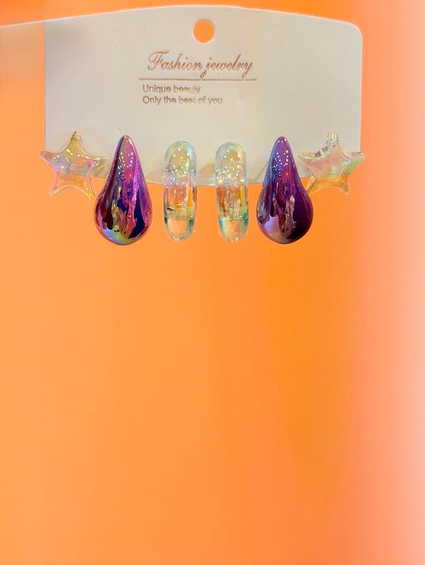 گوشواره فانتزي ابنباتي