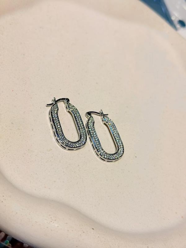 گوشواره جواهری حلقه ای