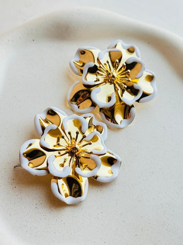 گوشواره گل فشن 