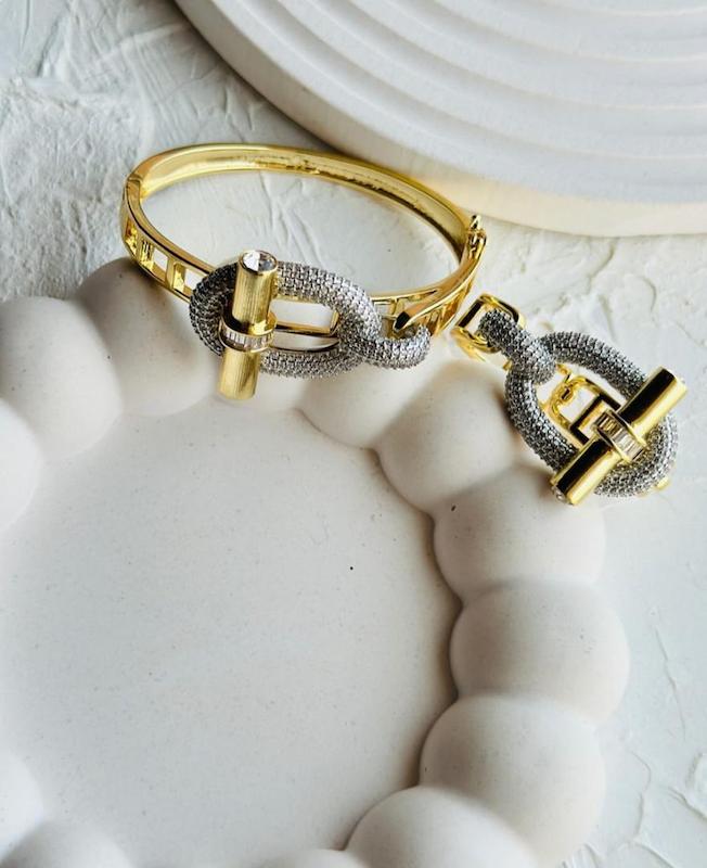 ست دستبند وانگشتر هرمس