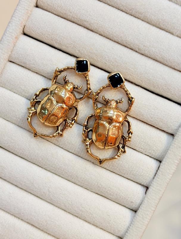 گوشواره سوسك طرح زارا