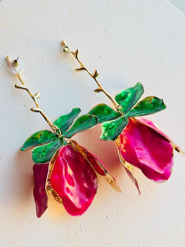 گوشواره لاله فشن