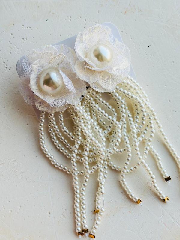 گوشواره  مرواريدي آويز