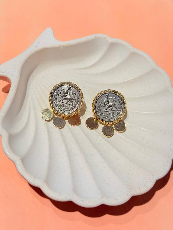 گوشواره سكه و پولك