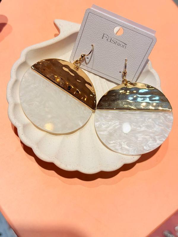 گوشواره پولك صدف