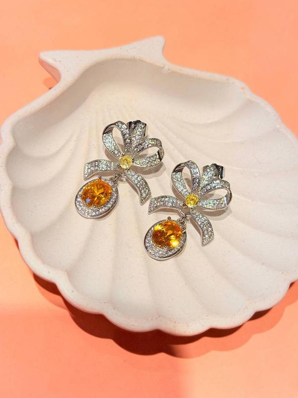 گوشواره سيترين