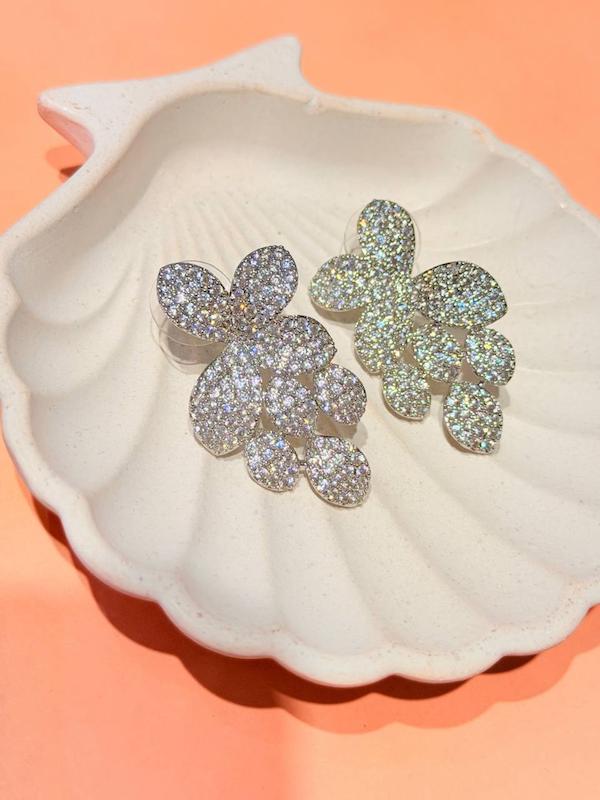 گوشواره جواهري فلاور 