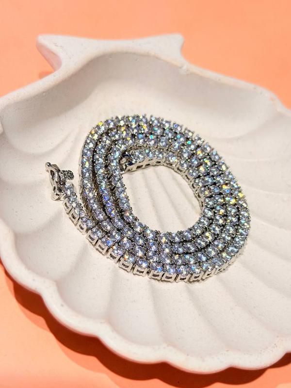 گردنبند تنيسي جواهري