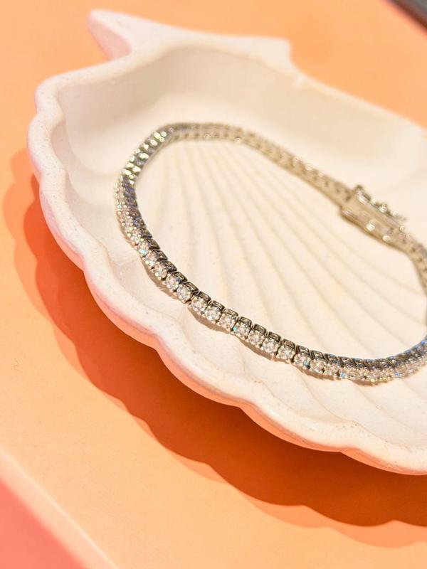 دستبند تنيسي طرح جواهر