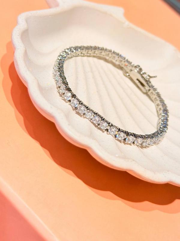 دستبند تنيسي طرح جواهر