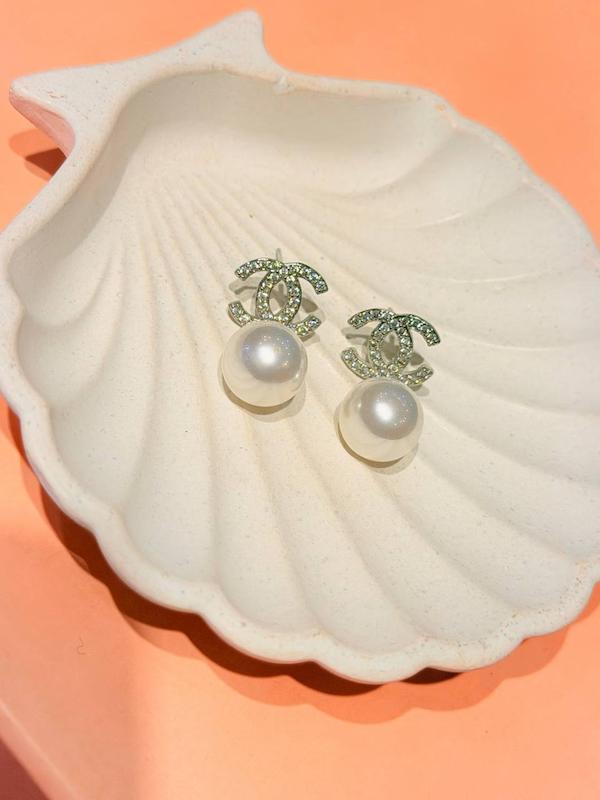 گوشواره شنل مرواريد