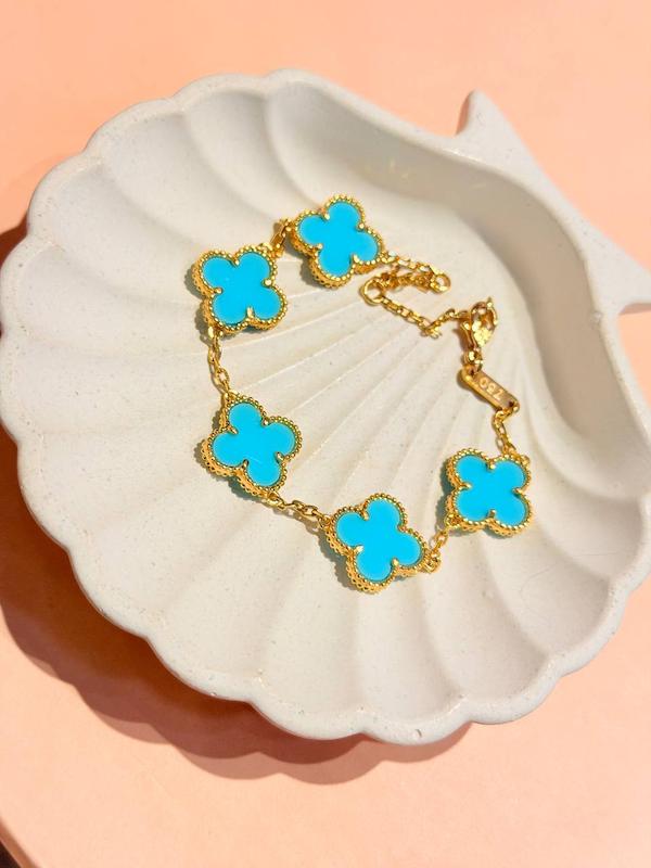 دستبند ونكليف فيروزه اي