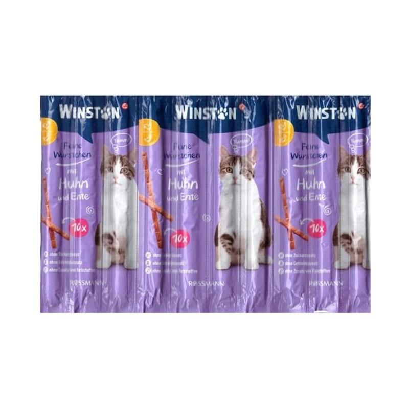 تشویقی مدادی گربه وینستون با طعم مرغ + اردک  