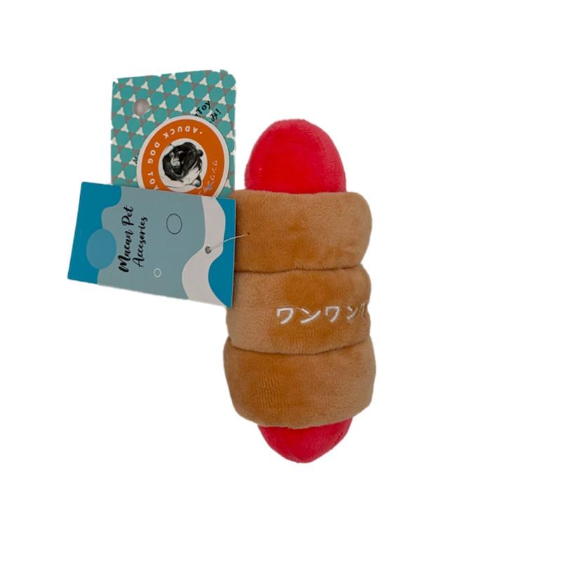 اسباب بازی سگ مدل ساندویچ سوسیس سوتکدار