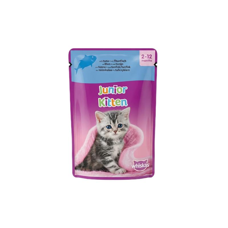 پوچ بچه گربه ویسکاس با طعم ماهی تن 85 گرم