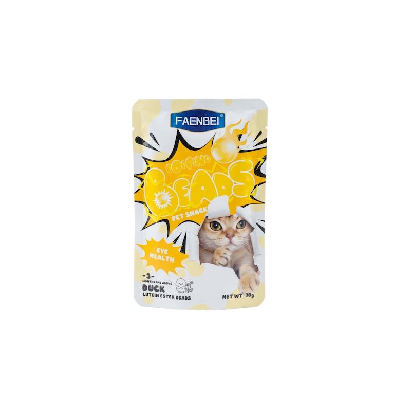 پوچ گربه فنبی مدل Popping مخصوص سلامت چشم با طعم اردک ۷۰ گرم