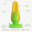 اسباب‌بازی دندانی سگ مدل ذرت سوتک دار