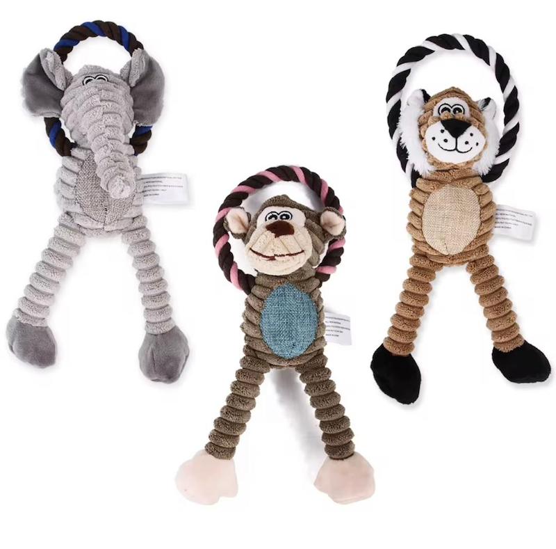 اسباب بازی سگ مدل عروسک پارچه ای میمون