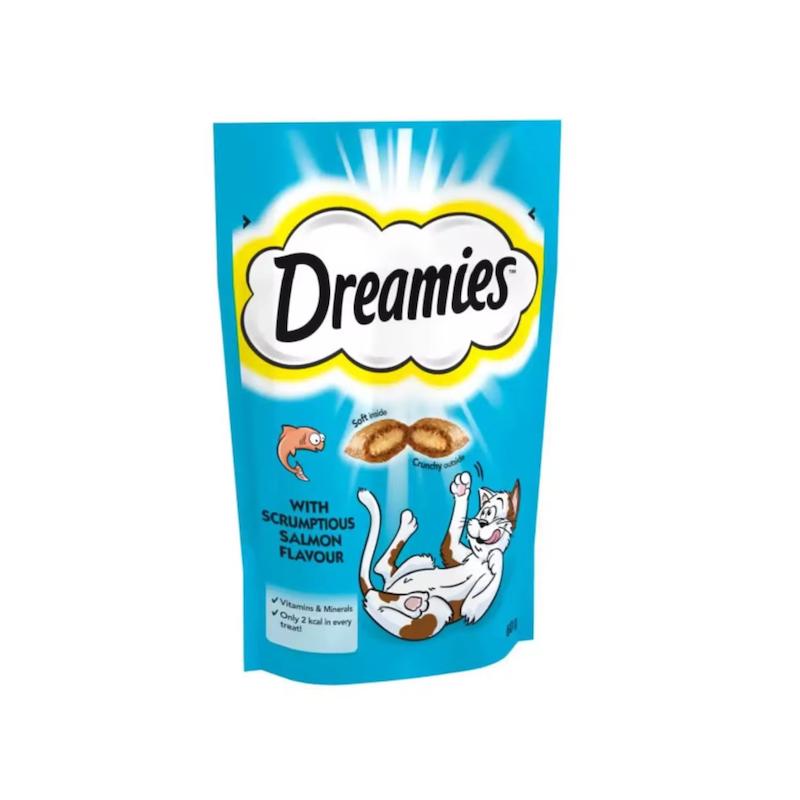 تشویقی گربه دریمیز با طعم ماهی سالمون