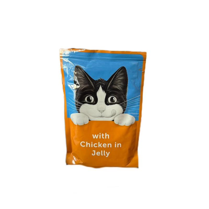 پوچ گربه فلیکس با طعم مرغ 85 گرمی