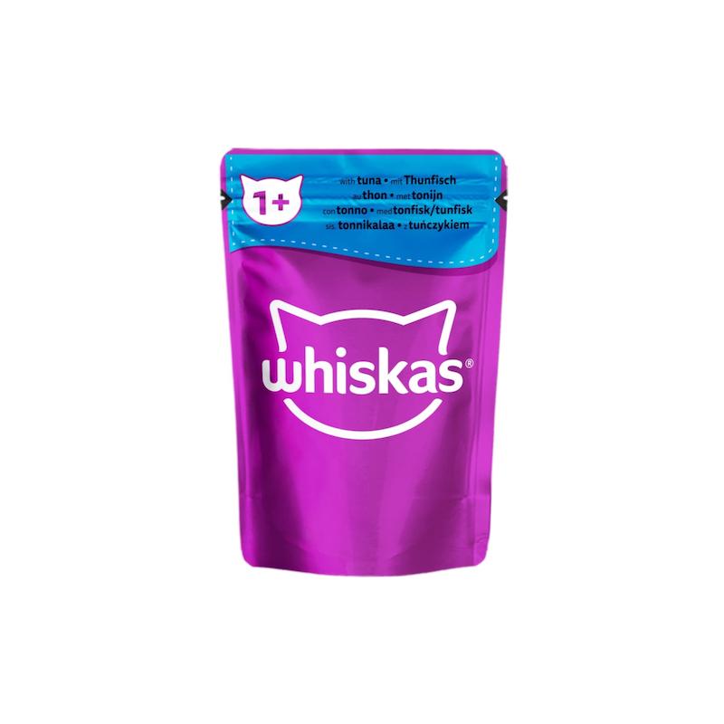 پوچ گربه ویسکاس با طعم ماهی تن 85 گرم