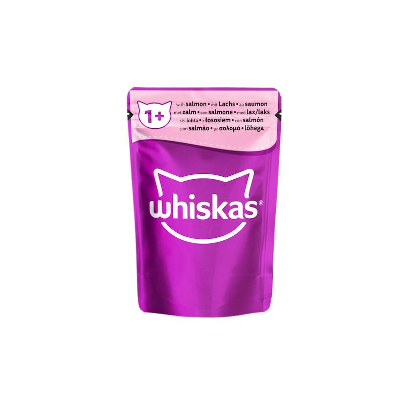 پوچ ویسکاس با طعم ماهی سالمون 85 گرم