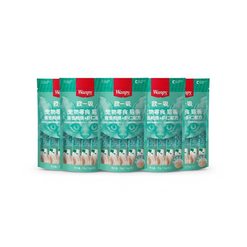 بستنی گربه ونپی – طعم تن و میگو " Tuna & Shrimp " پک 5عددی