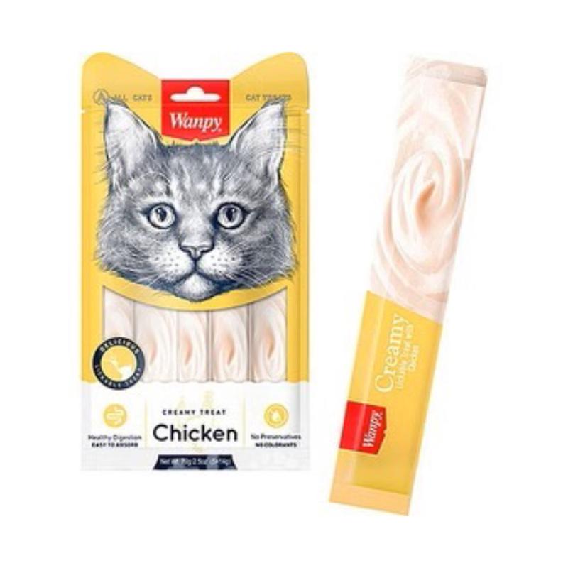 بستنی گربه ونپی با طعم مرغ 70گرمی