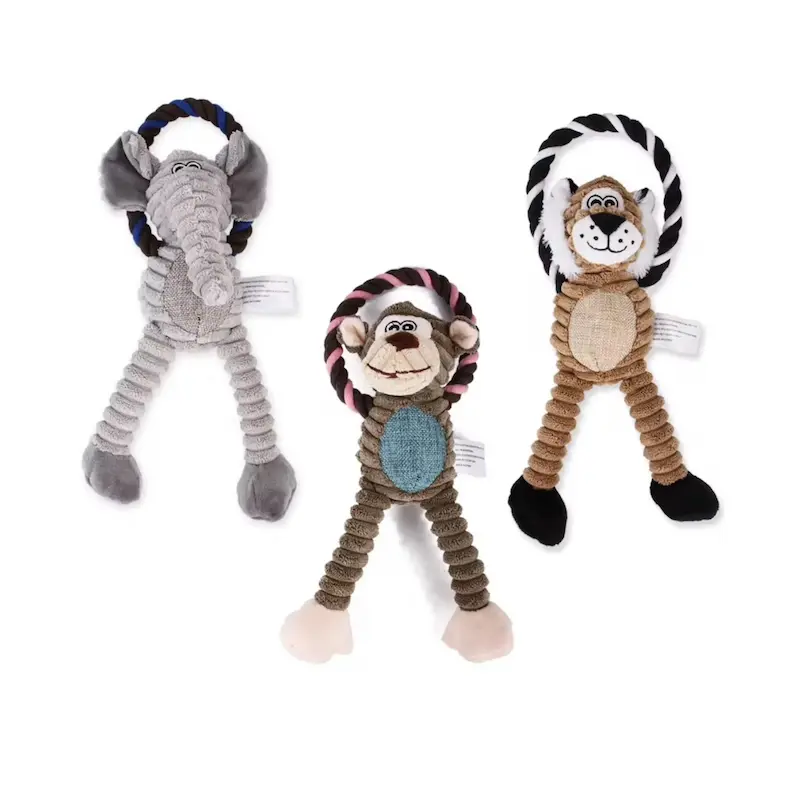 اسباب بازی سگ مدل عروسک پارچه ای میمون
