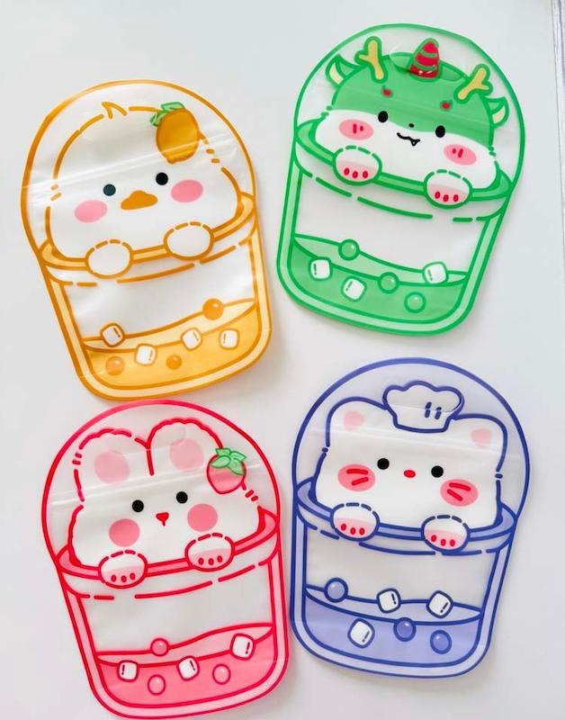 زیپ کیپ وارداتی ( مدل bubble tea)