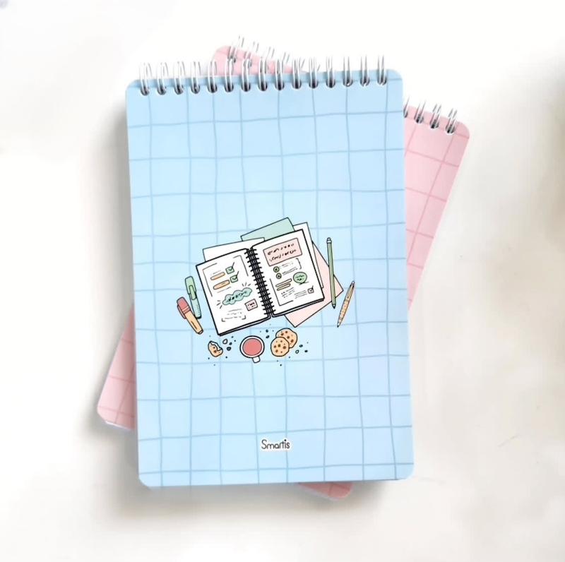 دفتر شطرنجی سایز A5