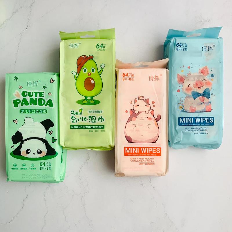 دستمال مرطوب مینی 