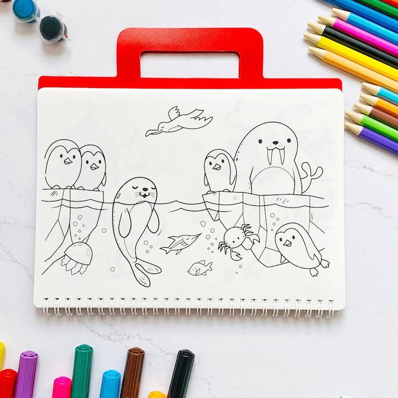 دفتر رنگ آمیزی جادویی (بینهایت)