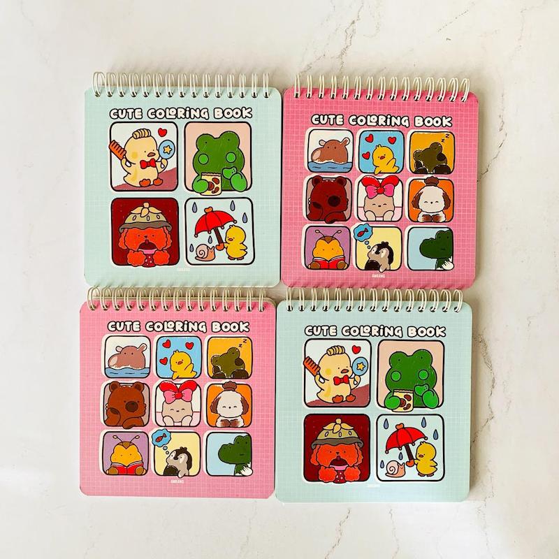 دفتر رنگ آمیزی کودکان (برند آبرنگ)