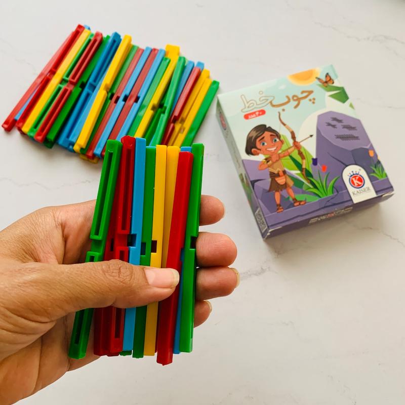 چوب خط ریاضی بسته 40 عددی