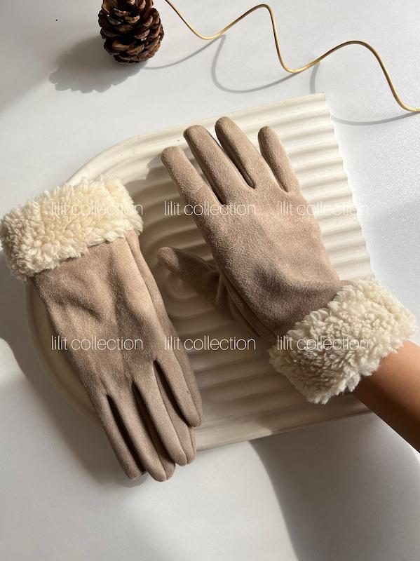 دستکش کرم تدی | کد۴۱۱