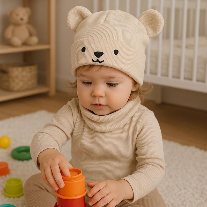 شال و کلاه نخ پنبه بچگانه | کد۵۶۳