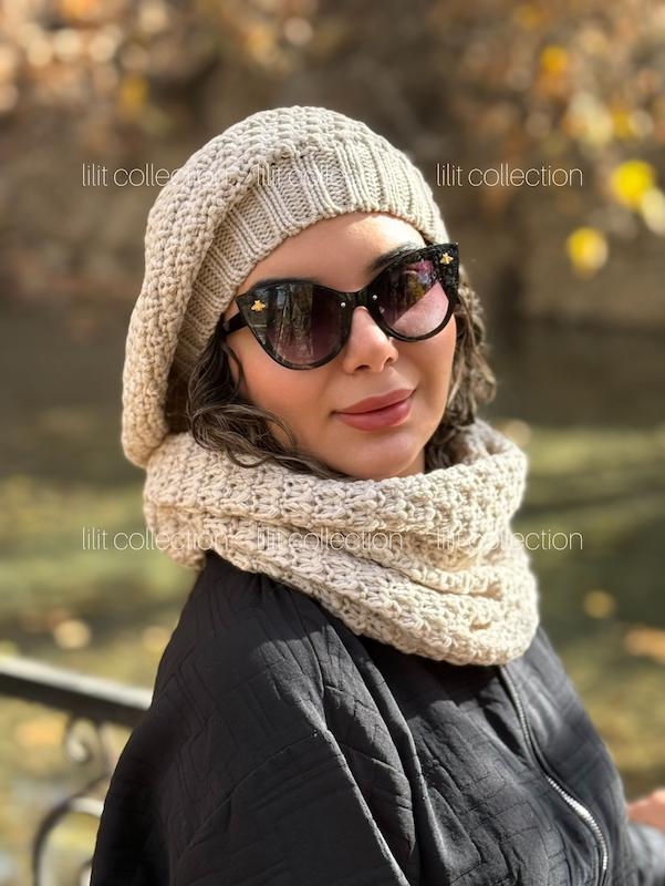 شال و کلاه برت فرانسوی | کد۳۳۳