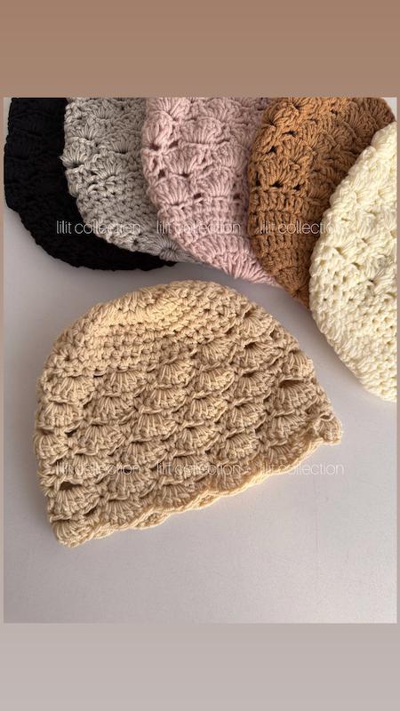 کلاه قلاب بافی | کد۶۳۷