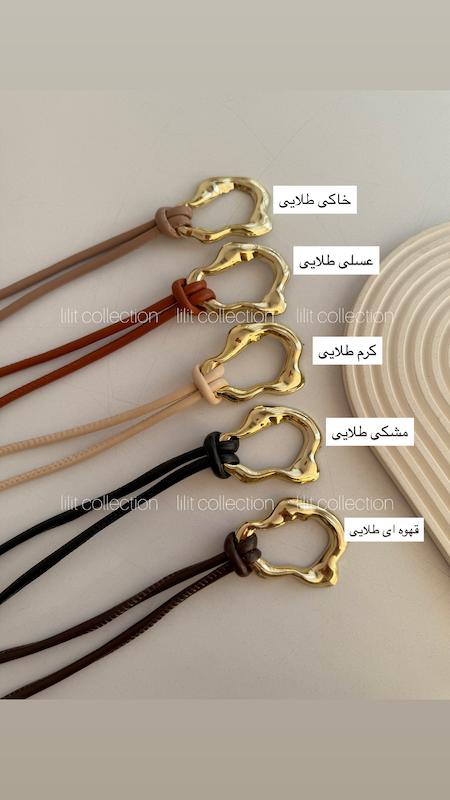 کمربند گره ای سگک بزرگ | کد۶۴۱