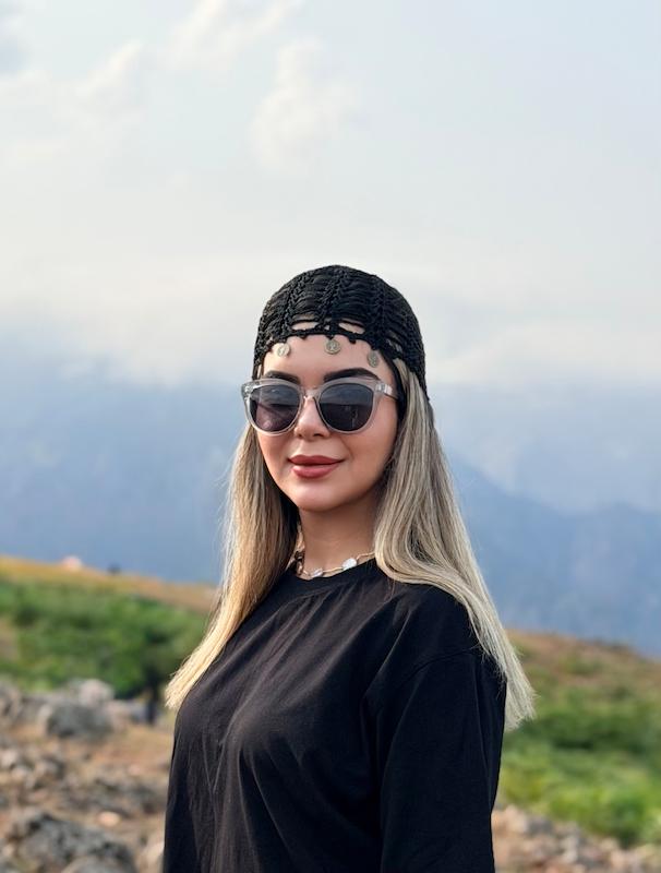 کلاه قلاب بافی سکه دار | کد۷۴۳