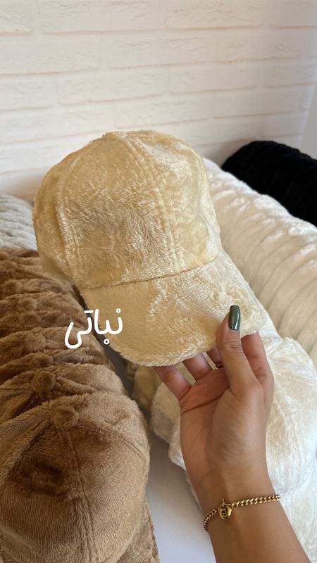 کلاه بیسبالی مخمل | کد۷۴