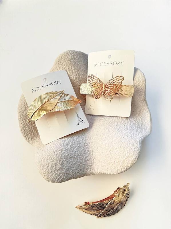 گیره فرانسوی برگ و پروانه