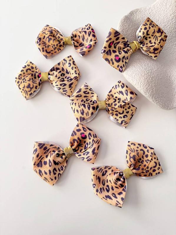 گیره پاپیون پلنگی