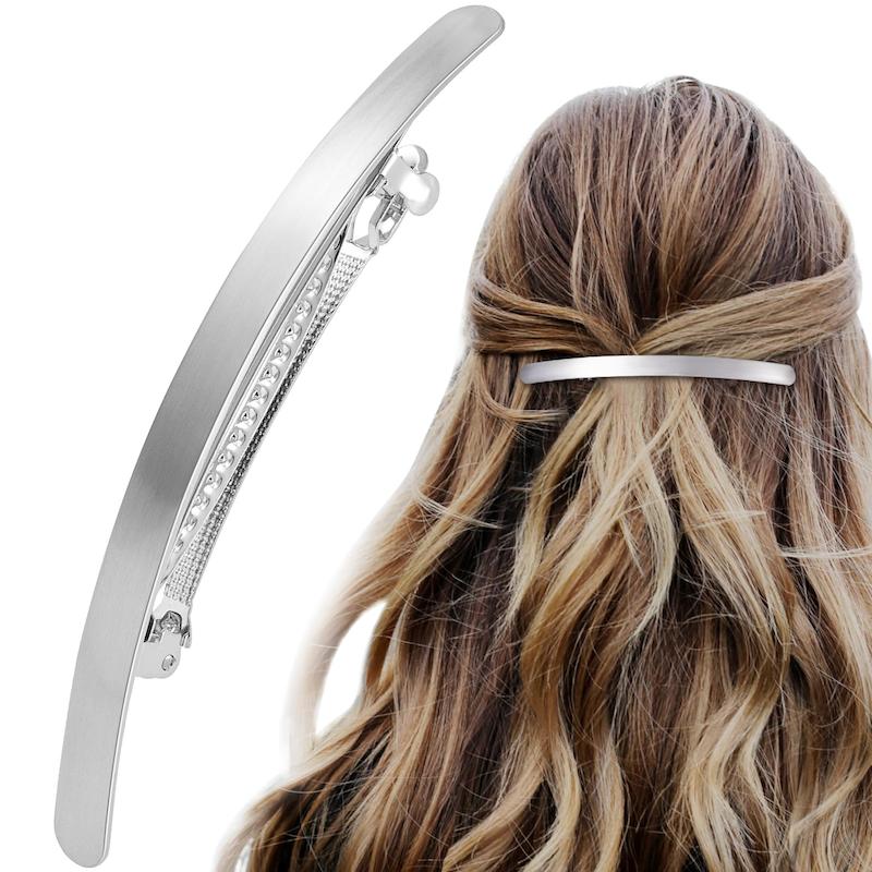 گیره فرانسوی مینیمال سیلور
