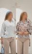 شومیز زنانه ساتن ابریشم طرح دار