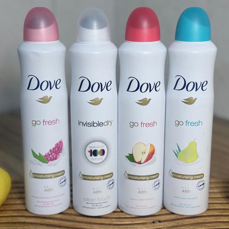 اسپری ضدتعریق زنانه داو